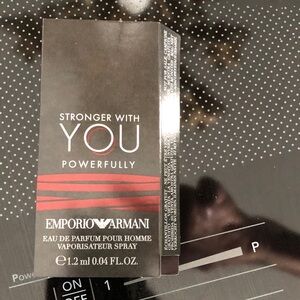 Emporio Armani Stronger With You Powerfully Box - Black & Red